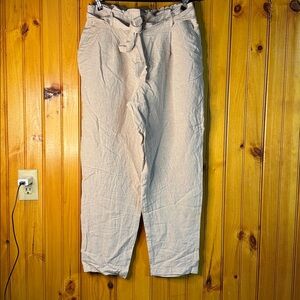 Loft Linen blend dress pant